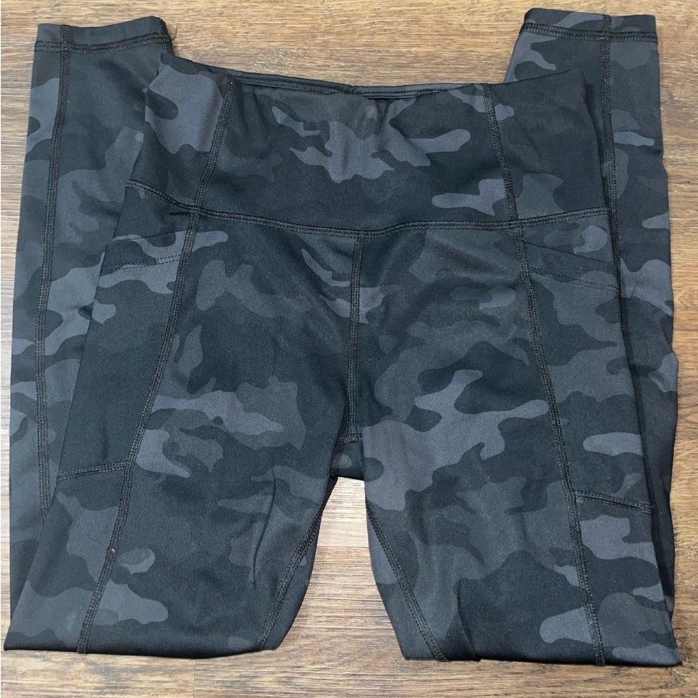 Avia Black Camo Leggings
